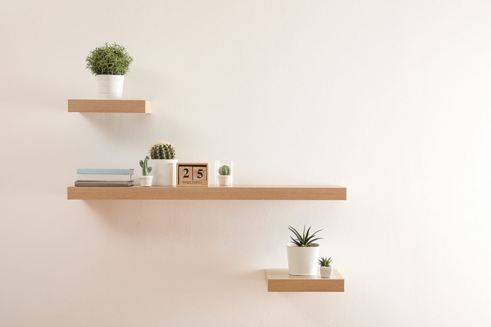 entryway shelves