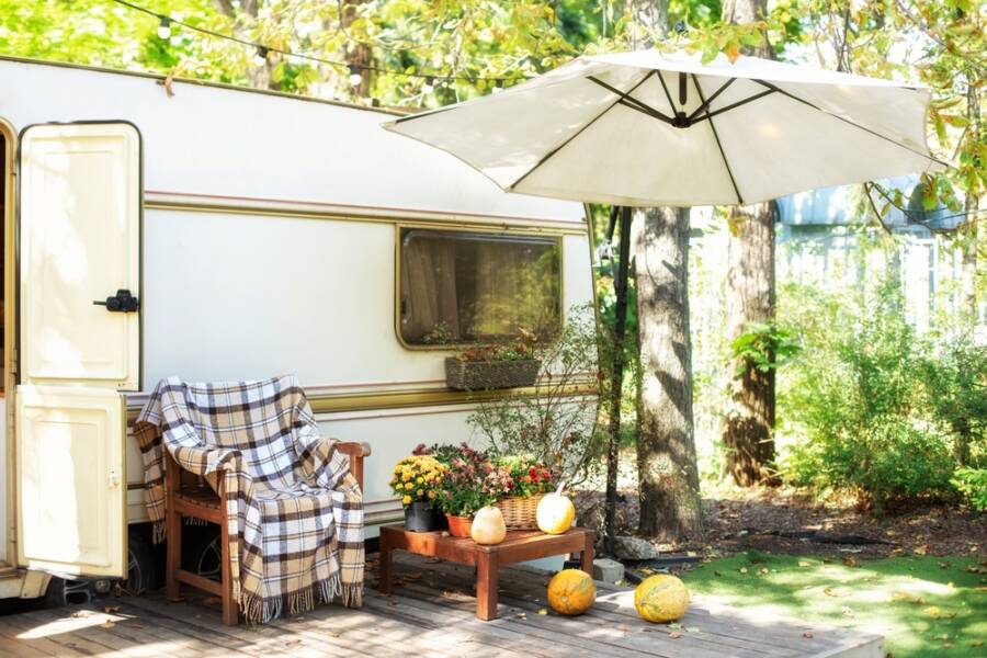 never leave on the porch