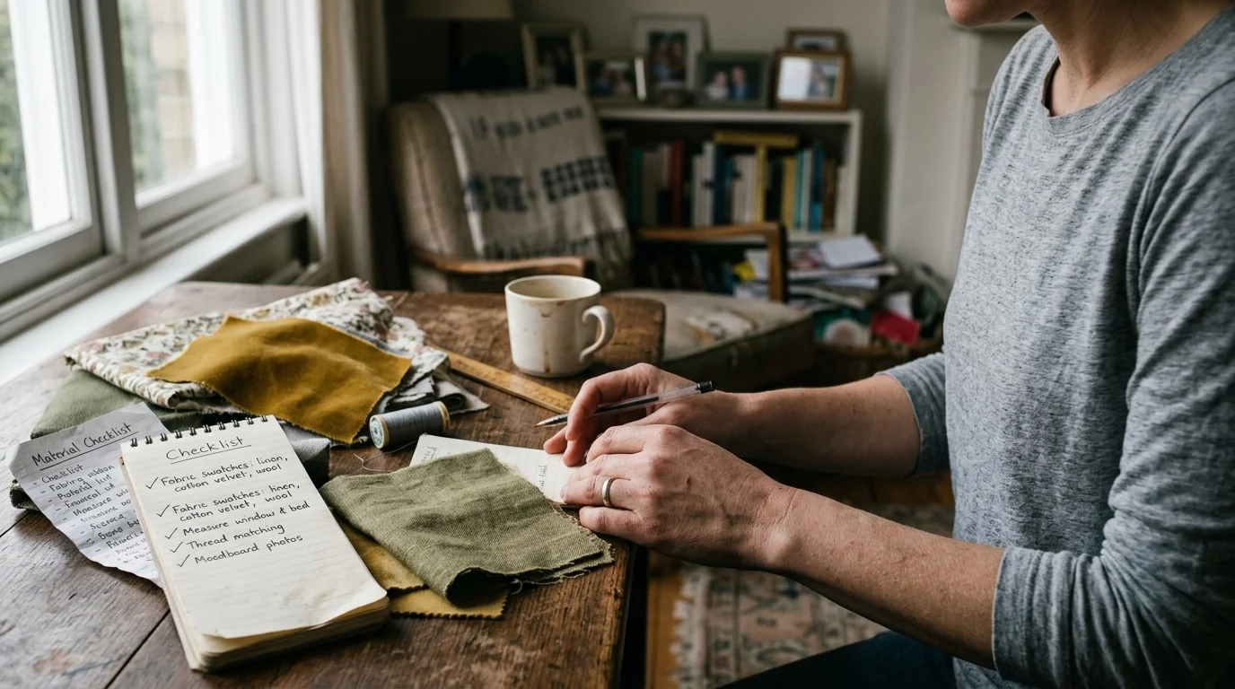 Editorial photograph illustrating: Tools, Materials, and Prep Checklist