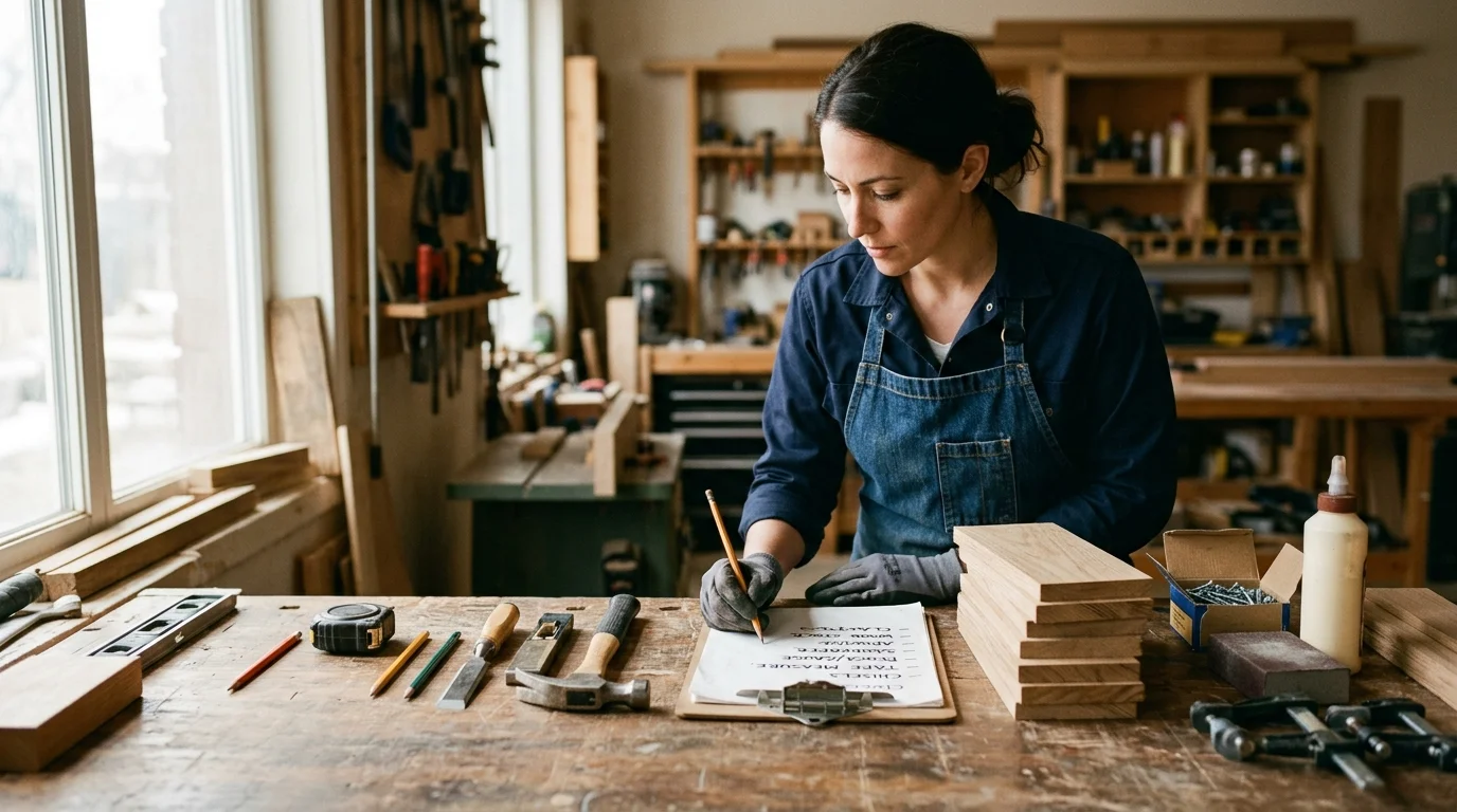 Tools, Materials, and Prep Checklist