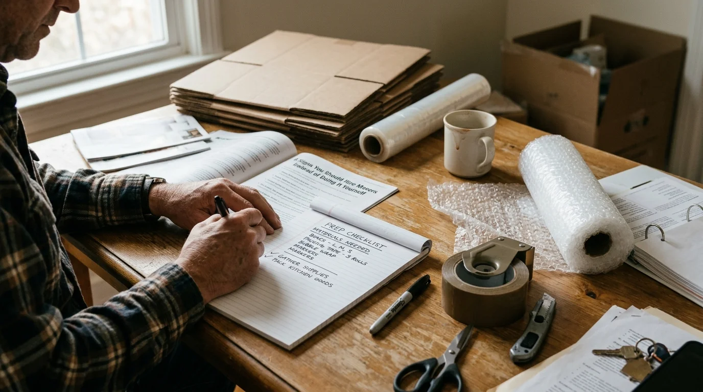 Editorial photograph illustrating: Tools, Materials, and Prep Checklist